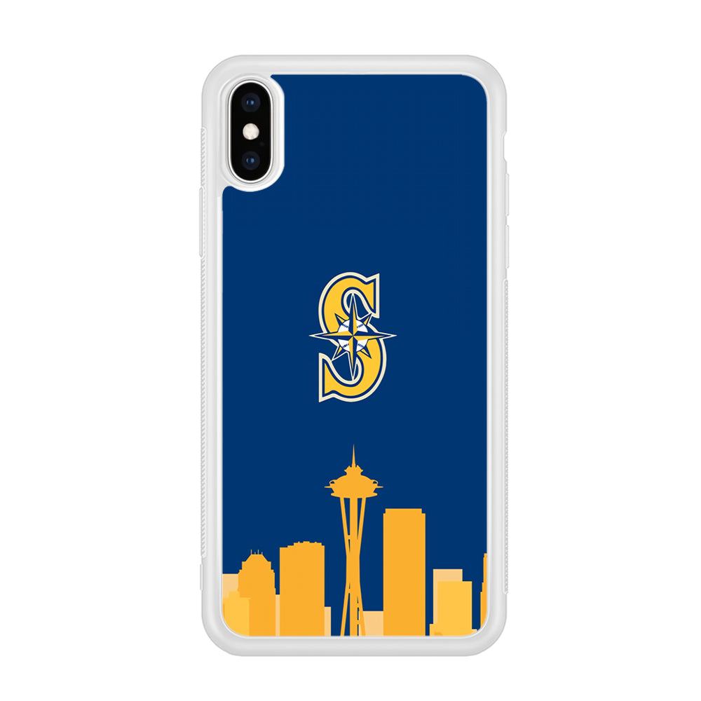 Seattle Mariners MLB Team iPhone XS Case