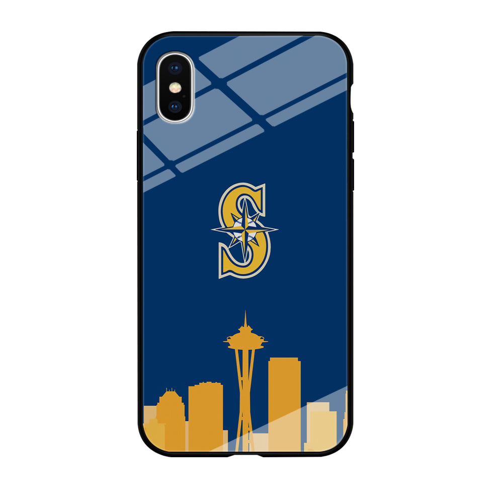 Seattle Mariners MLB Team iPhone XS Case