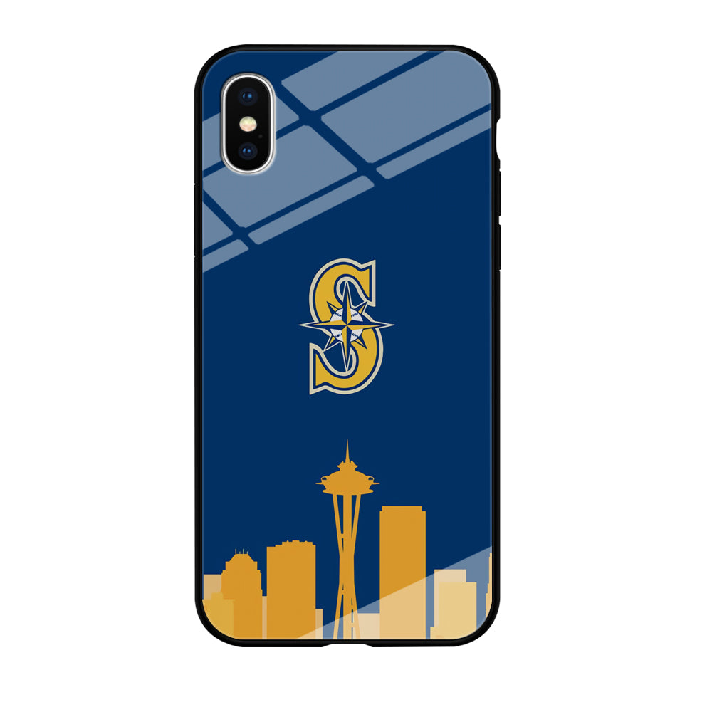 Seattle Mariners MLB Team iPhone Xs Max Case