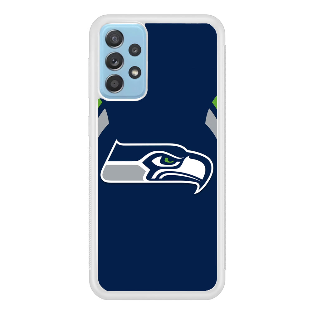 Seattle Seahawks Jersey Samsung Galaxy A72 Case