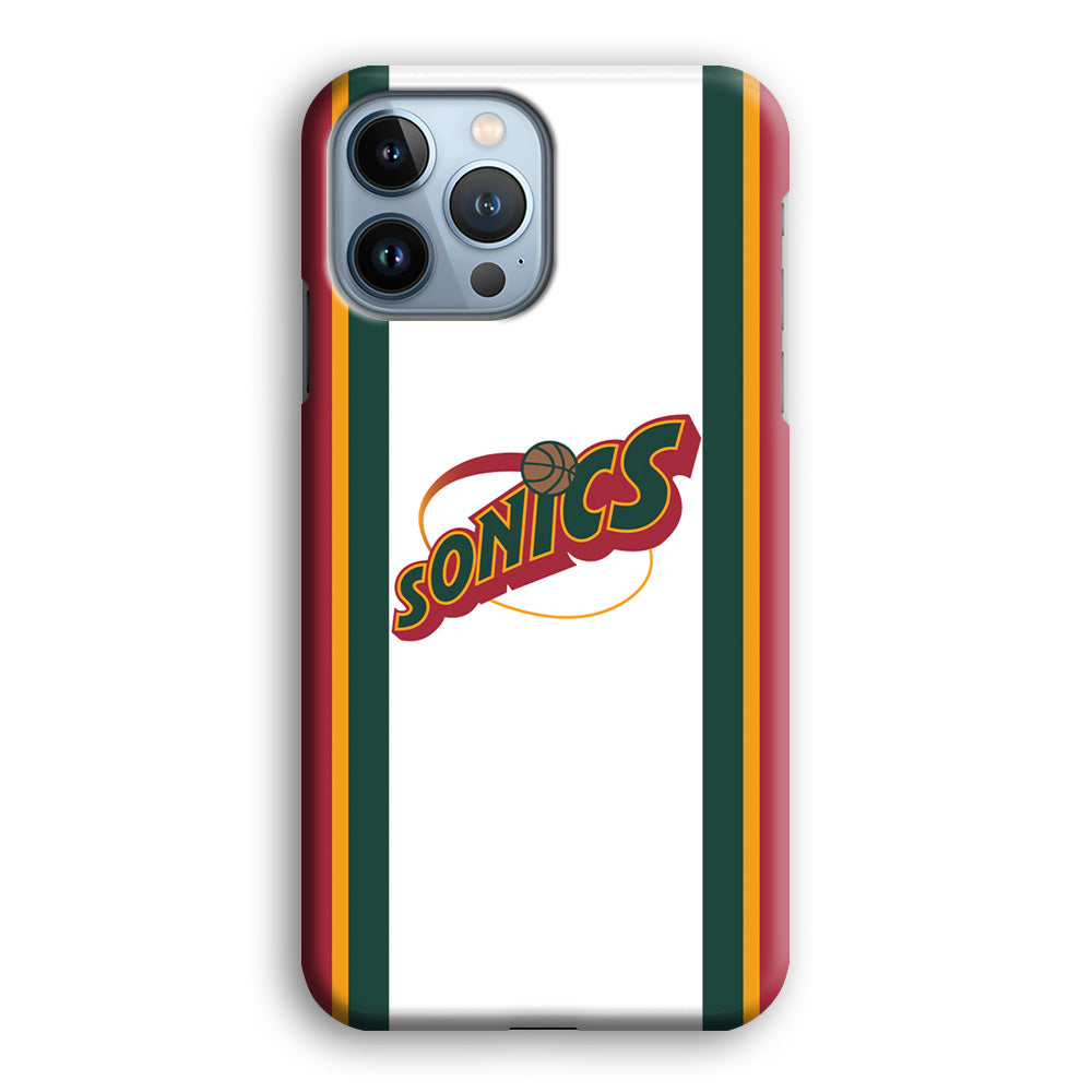 Seattle Supersonics NBA Team iPhone 15 Pro Max Case
