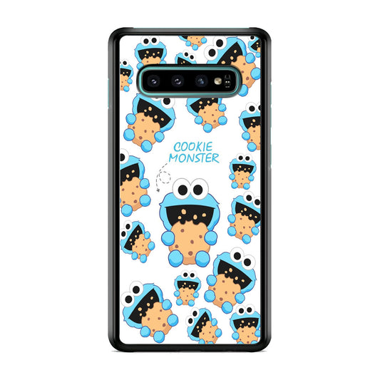 Sesame Street Cookie Monster Samsung Galaxy S10 Case