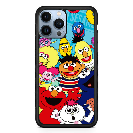 Sesame Street Family Character iPhone 13 Pro Case