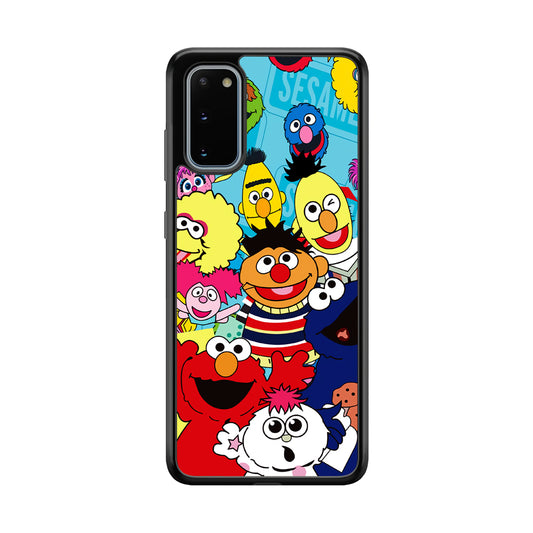 Sesame Street Family Character Samsung Galaxy S20 Case