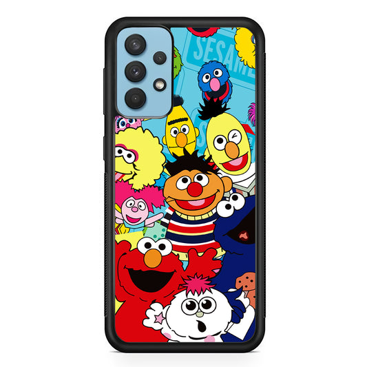 Sesame Street Family Character Samsung Galaxy A32 Case