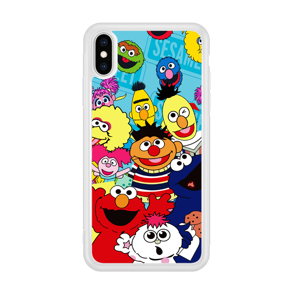 Sesame Street Family Character iPhone XS Case