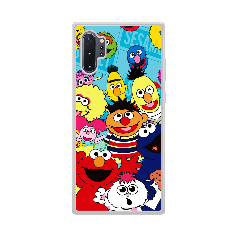 Sesame Street Family Character Samsung Galaxy Note 10 Plus Case