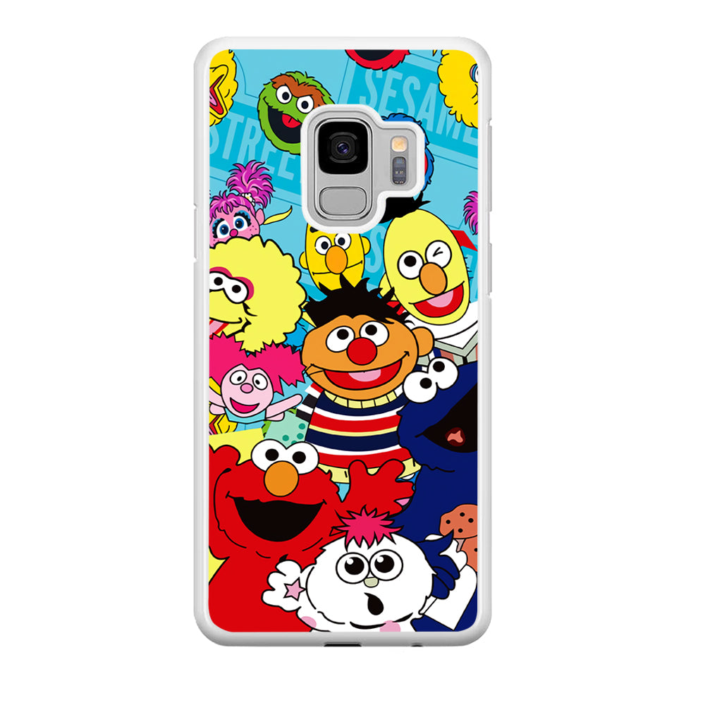 Sesame Street Family Character Samsung Galaxy S9 Case
