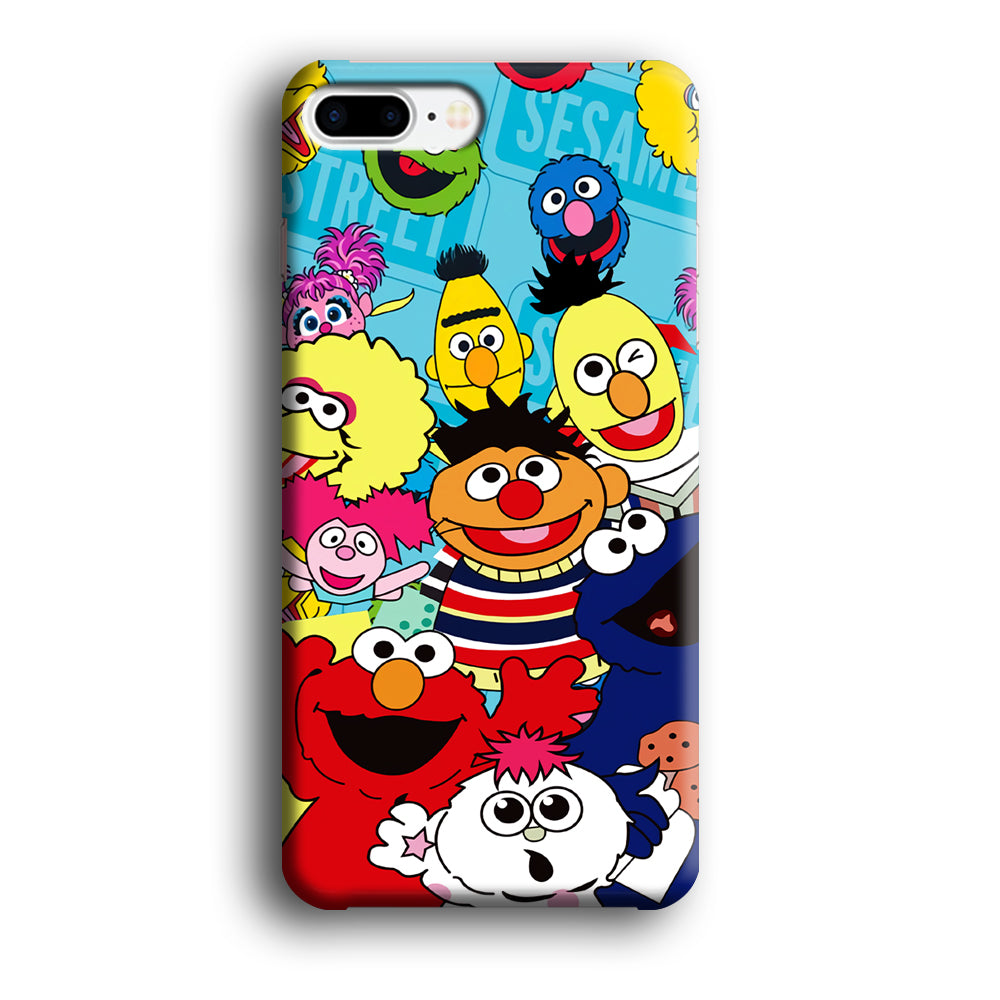 Sesame Street Family Character iPhone 8 Plus Case