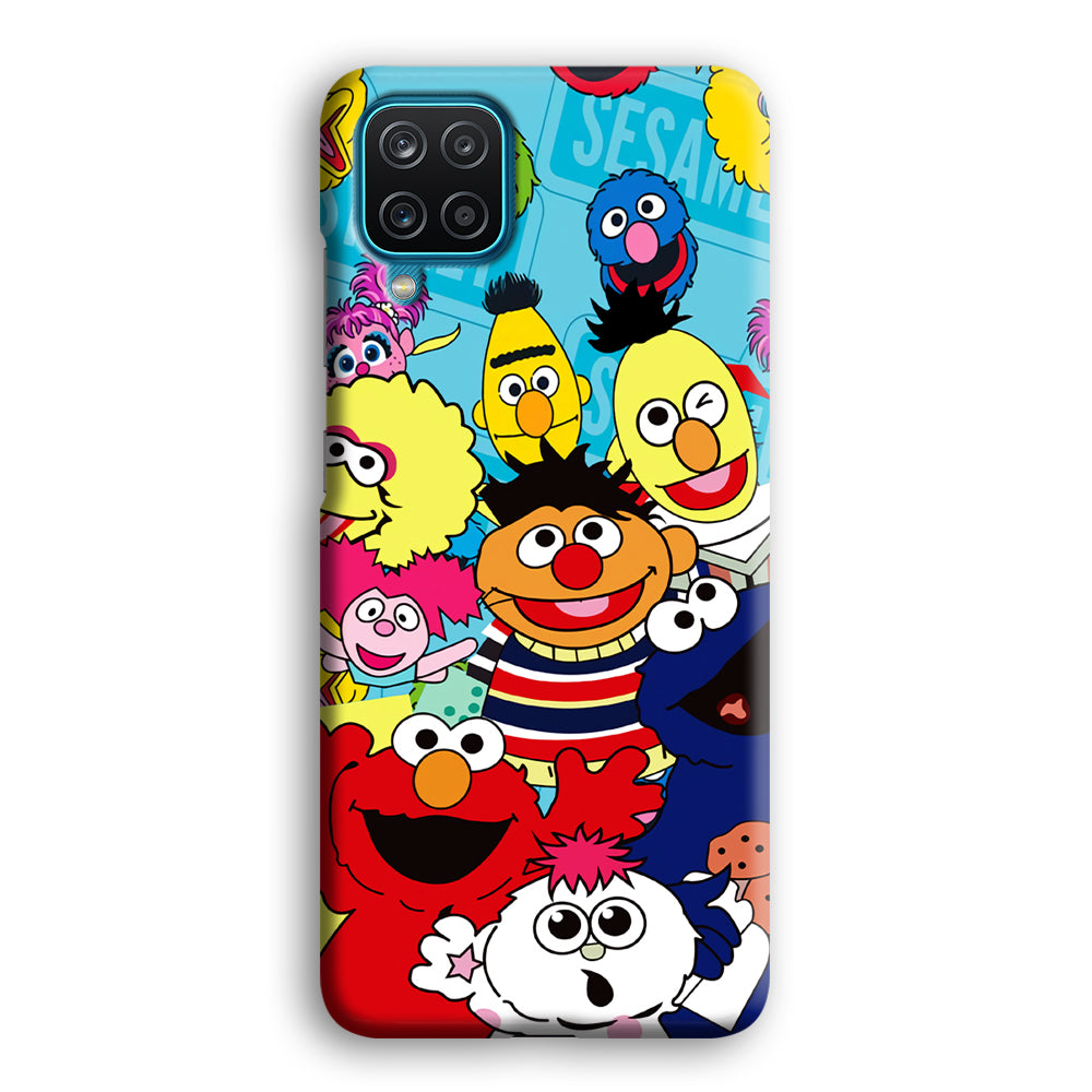 Sesame Street Family Character Samsung Galaxy A12 Case