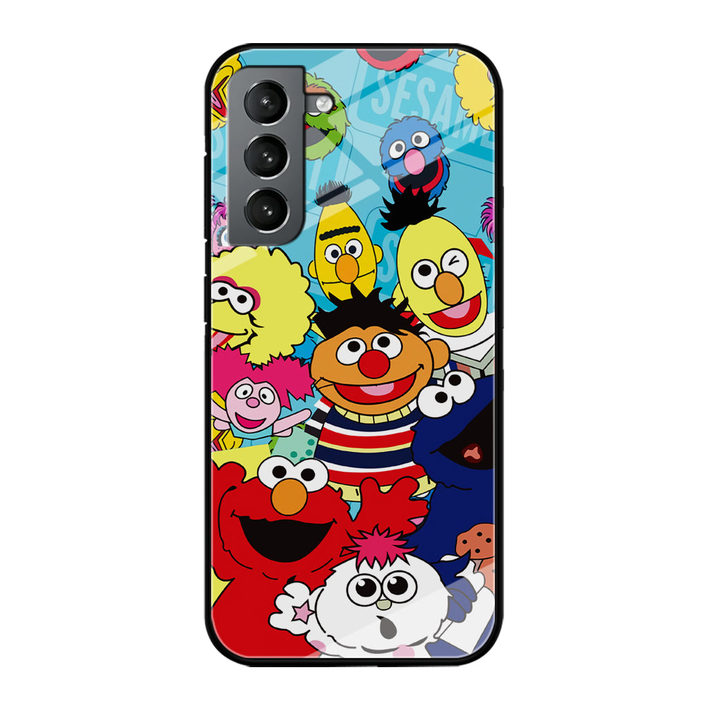 Sesame Street Family Character Samsung Galaxy S21 Case