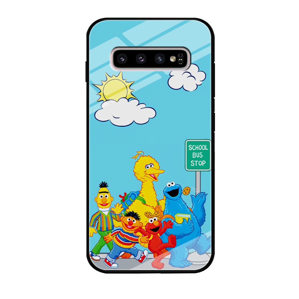 Sesame Street Go To School Samsung Galaxy S10 Plus Case