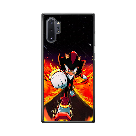 Shadow The Hedgehog Sonic Flame Samsung Galaxy Note 10 Plus Case