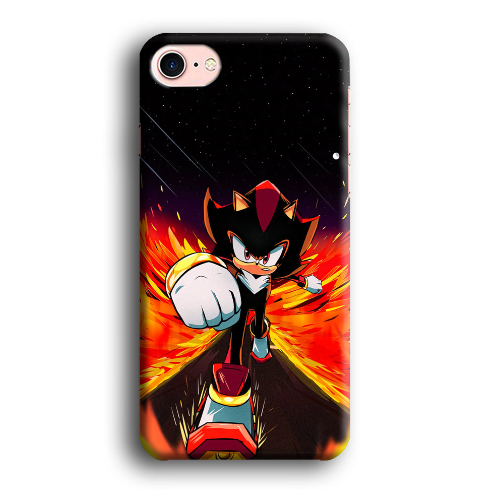 Shadow The Hedgehog Sonic Flame iPhone 7 Case