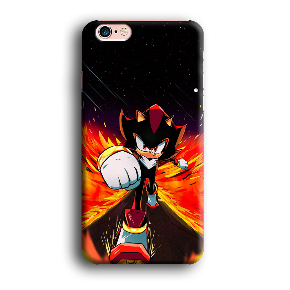 Shadow The Hedgehog Sonic Flame iPhone 6 Plus | 6s Plus Case