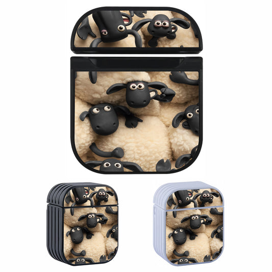 Shaun The Sheep Photo Momment  Hard Plastic Case Cover For Apple Airpods