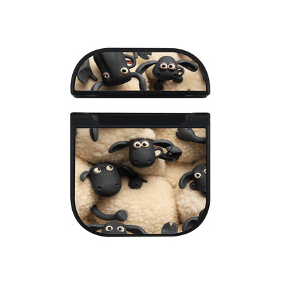 Shaun The Sheep Photo Momment  Hard Plastic Case Cover For Apple Airpods