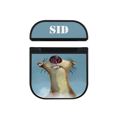 Sid Ice Age Sleepy Hard Plastic Case Cover For Apple Airpods