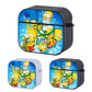 Simpson Happy Family Hard Plastic Case Cover For Apple Airpods 3