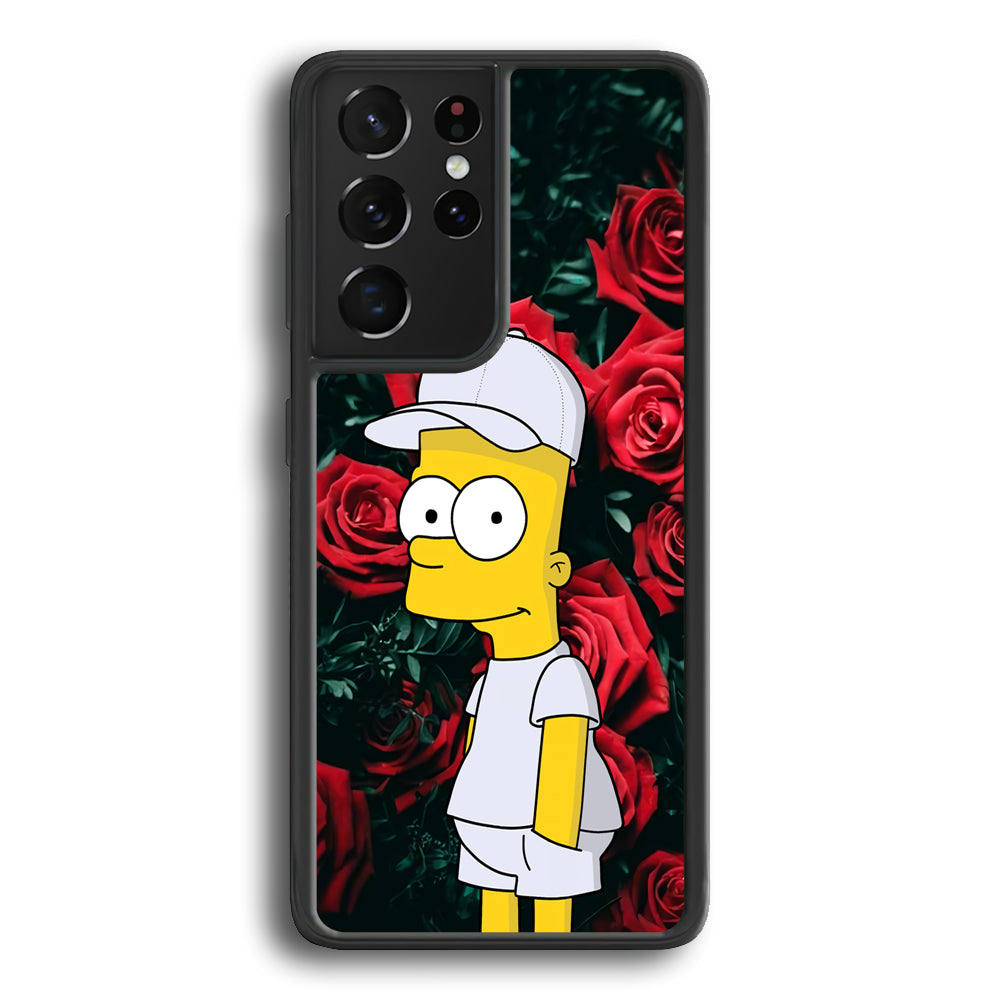 Simpson Hypebeast Of Rose Samsung Galaxy S21 Ultra Case