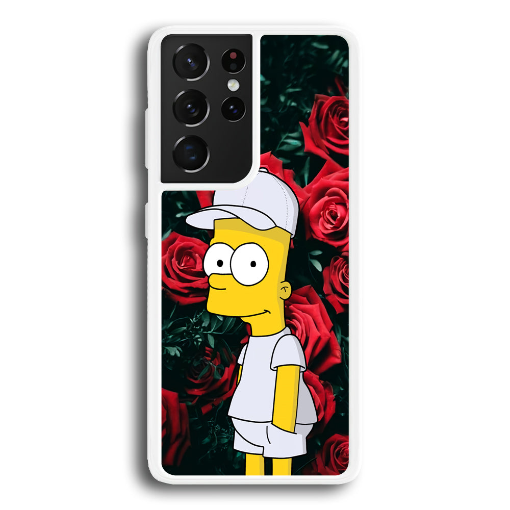 Simpson Hypebeast Of Rose Samsung Galaxy S21 Ultra Case