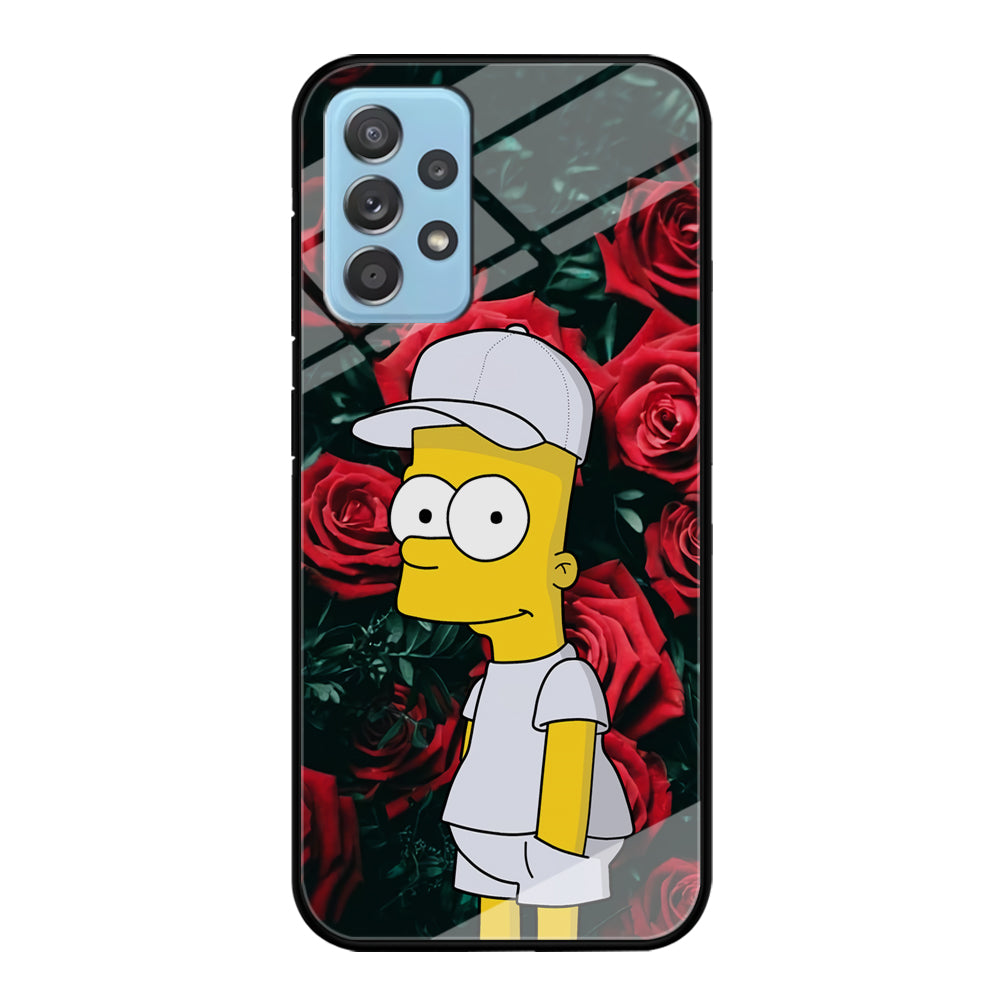 Simpson Hypebeast Of Rose Samsung Galaxy A72 Case