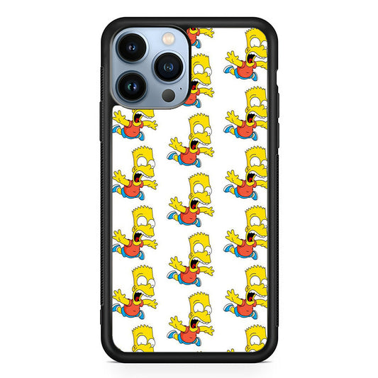 Simpson Scream iPhone 14 Pro Case