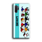 Snoopy And Friends Ice Skating Moments Samsung Galaxy Note 10 Plus Case