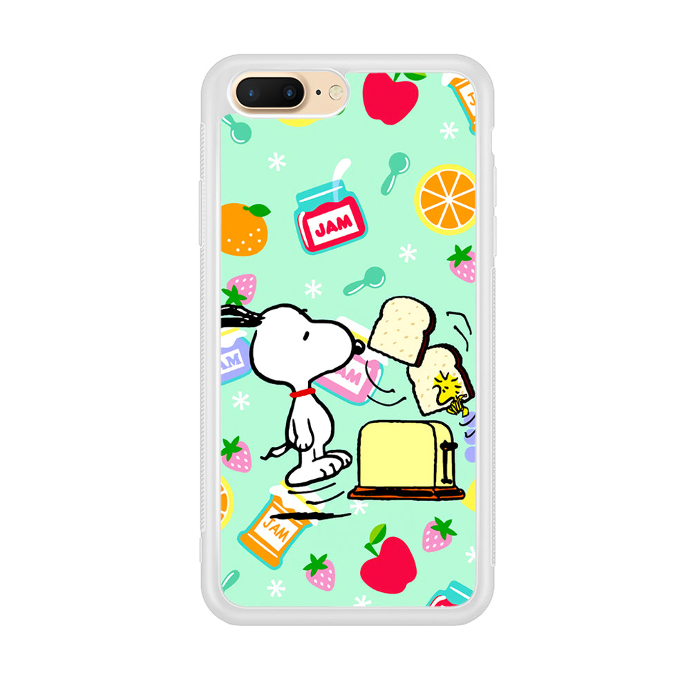 Snoopy And Woodstock Morning Breakfast iPhone 7 Plus Case