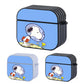 Snoopy And Woodstock Picnic To The Moon Hard Plastic Case Cover For Apple Airpods 3
