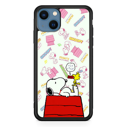 Snoopy Comfort Together iPhone 15 Plus Case