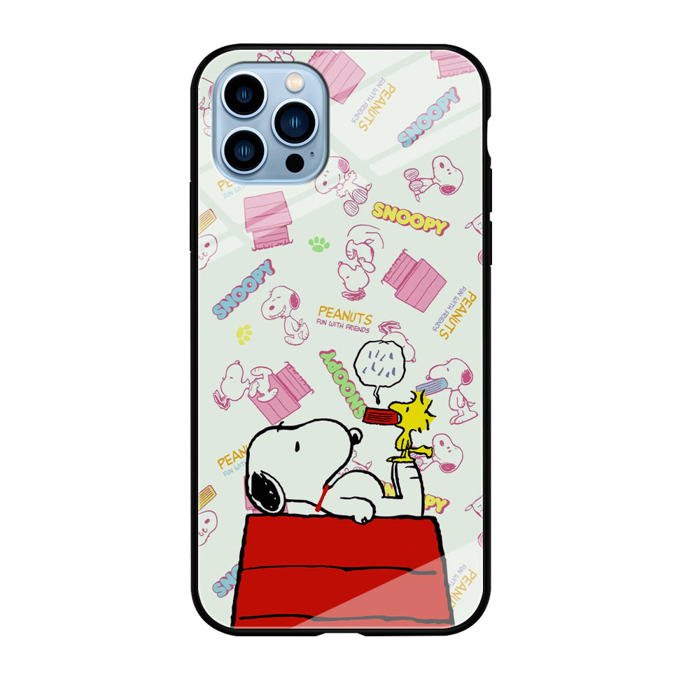 Snoopy Comfort Together iPhone 12 Pro Max Case