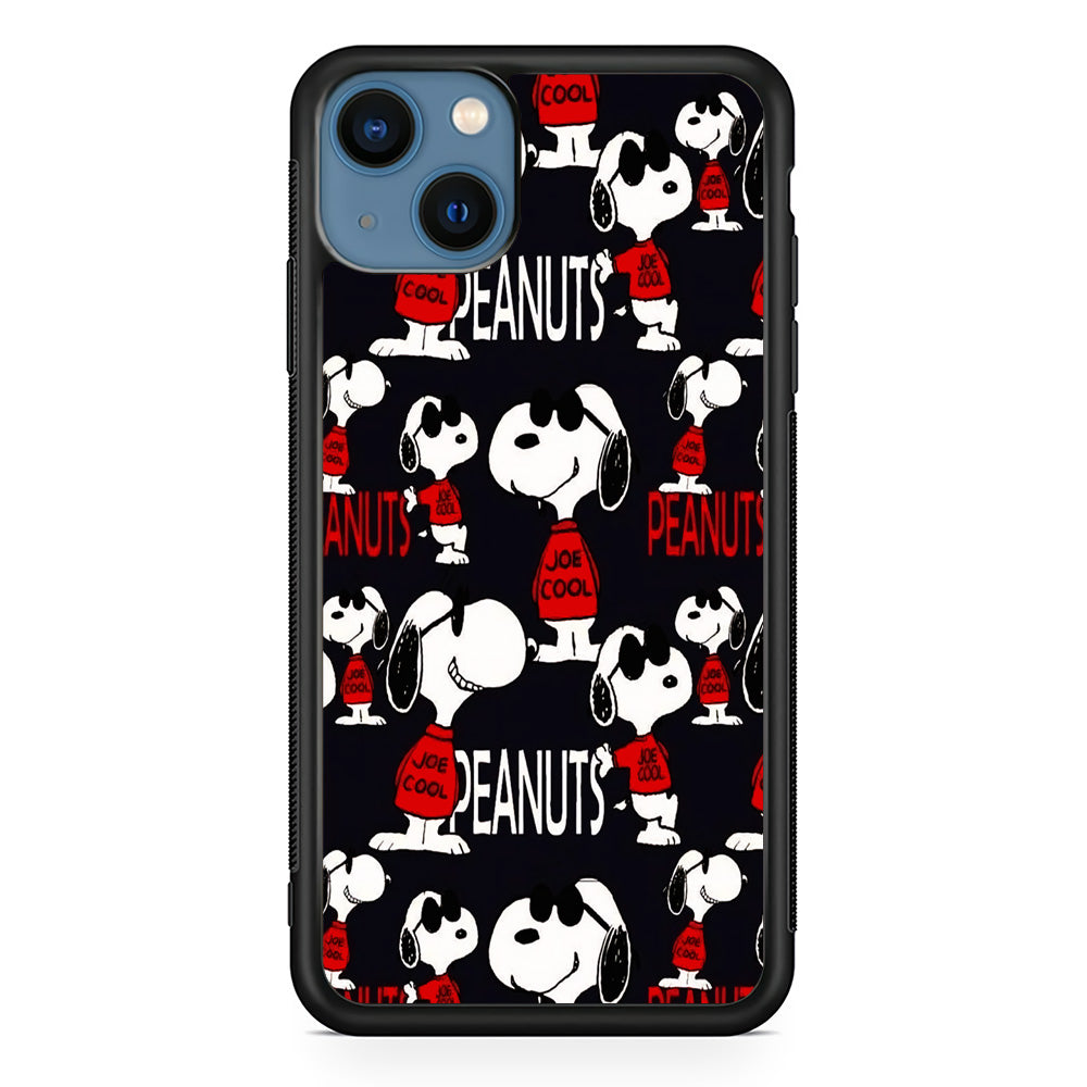 Snoopy Cool Peanuts Sweater iPhone 15 Case