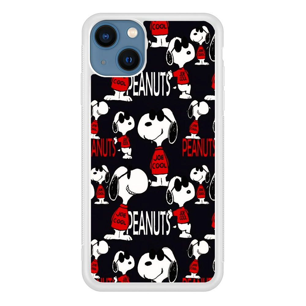 Snoopy Cool Peanuts Sweater iPhone 15 Case