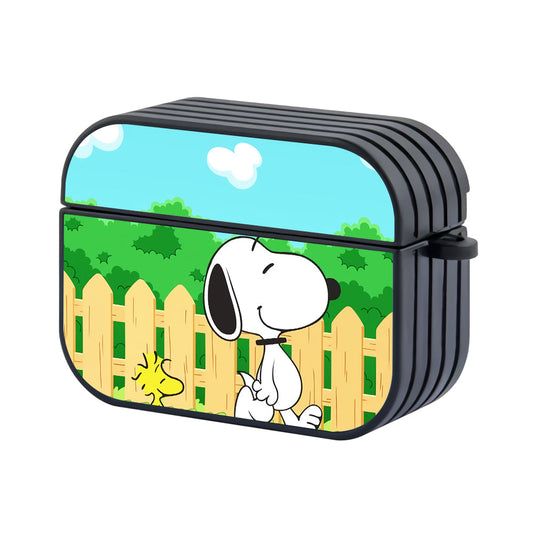 Snoopy Enjoy The Morning Hard Plastic Case Cover For Apple Airpods Pro 2 - Ezzystore