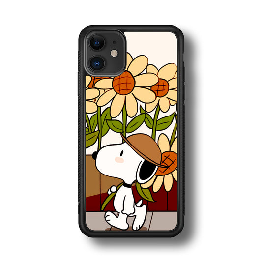 Snoopy Flower Farmer Style iPhone 11 Case