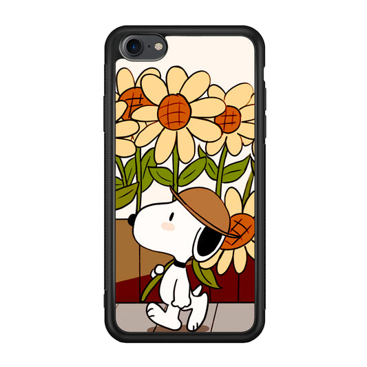 Snoopy Flower Farmer Style iPhone 8 Case