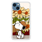 Snoopy Flower Farmer Style iPhone 15 Plus Case