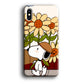 Snoopy Flower Farmer Style iPhone XS Case