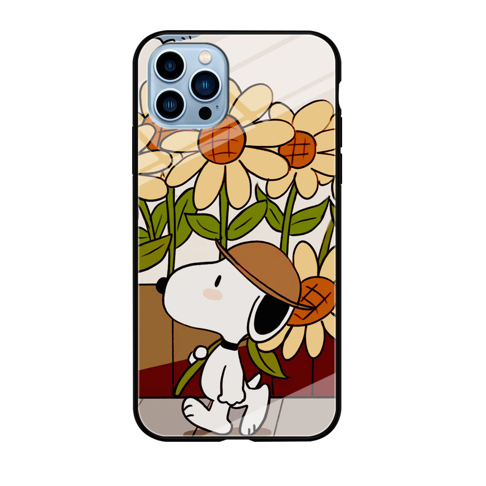 Snoopy Flower Farmer Style iPhone 12 Pro Case