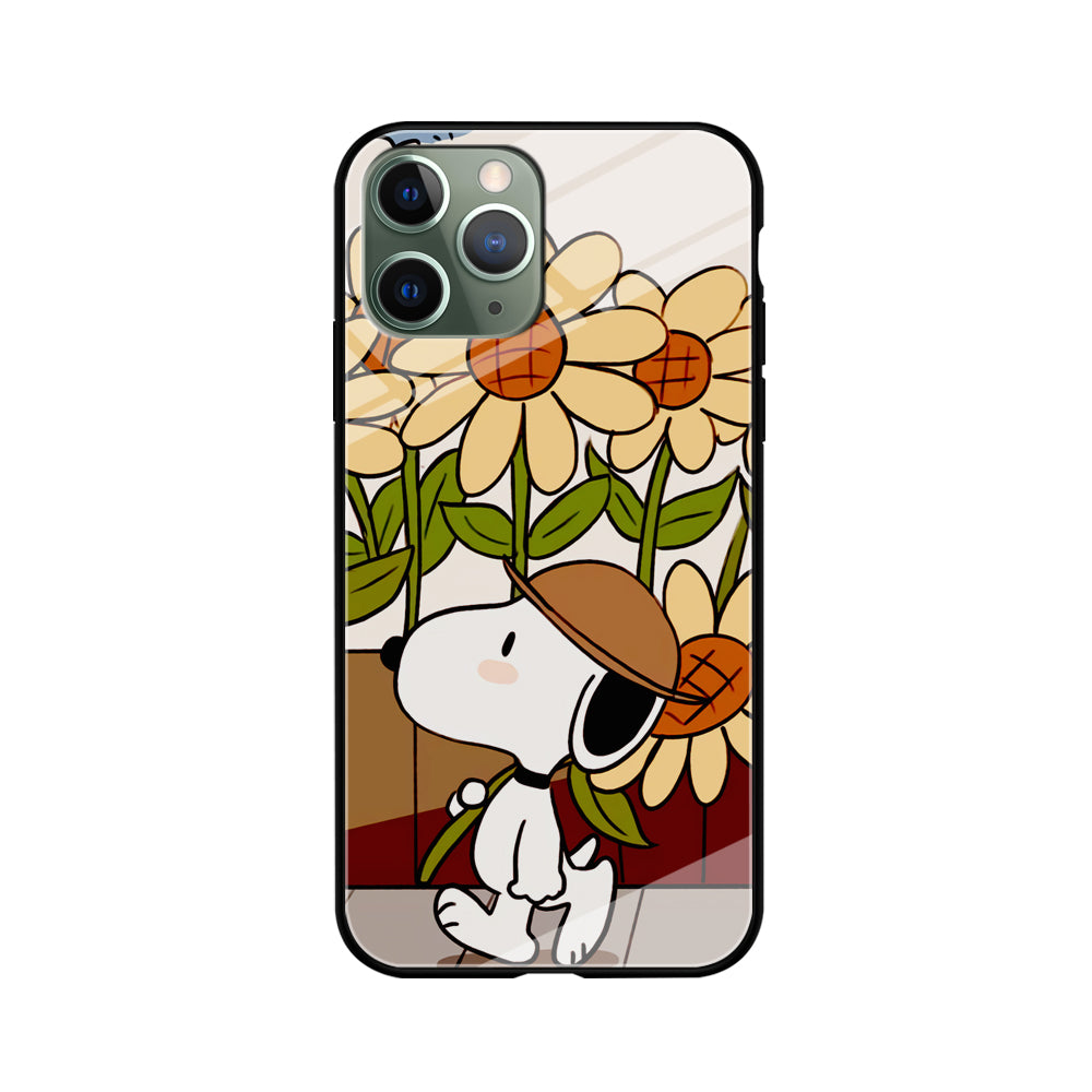 Snoopy Flower Farmer Style iPhone 11 Pro Case