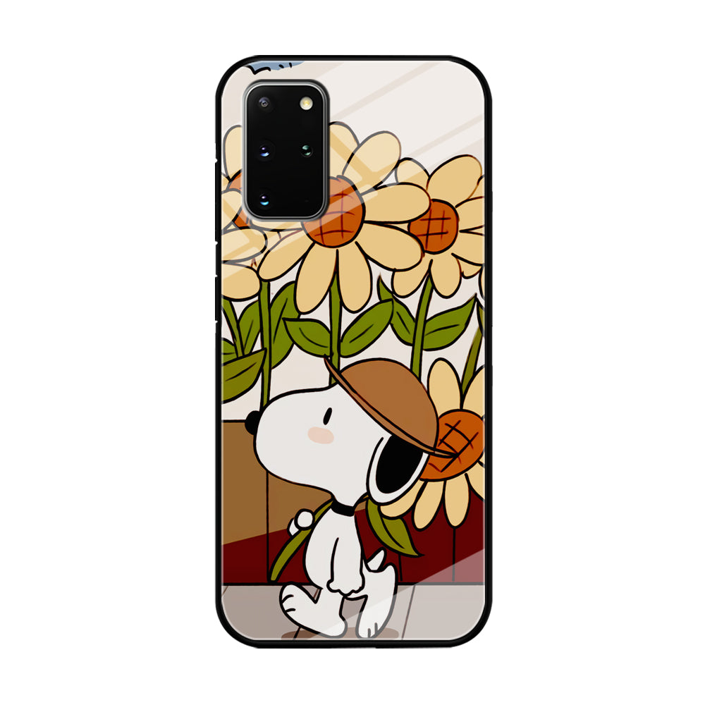 Snoopy Flower Farmer Style Samsung Galaxy S20 Plus Case