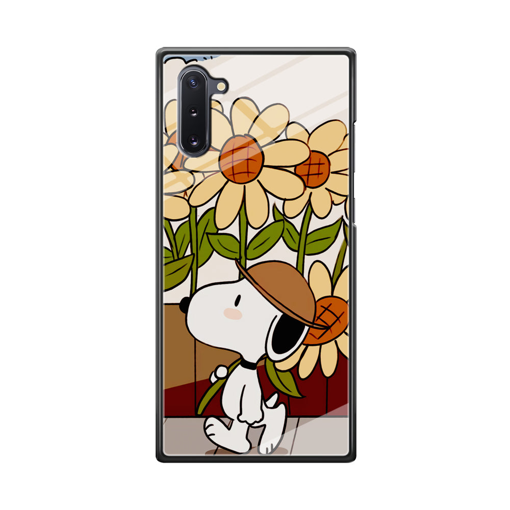 Snoopy Flower Farmer Style Samsung Galaxy Note 10 Case