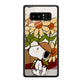 Snoopy Flower Farmer Style Samsung Galaxy Note 8 Case