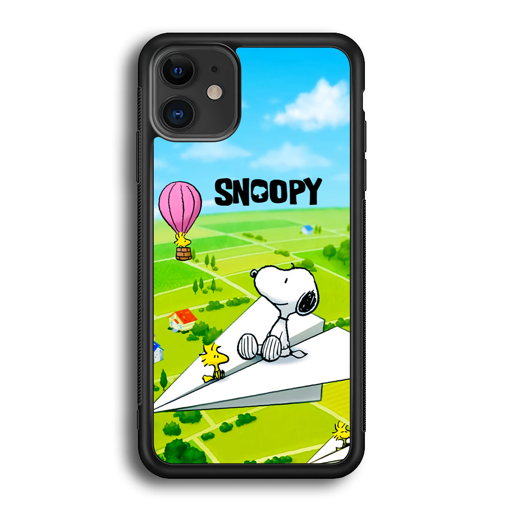 Snoopy Flying Moments With Woodstock iPhone 12 Case