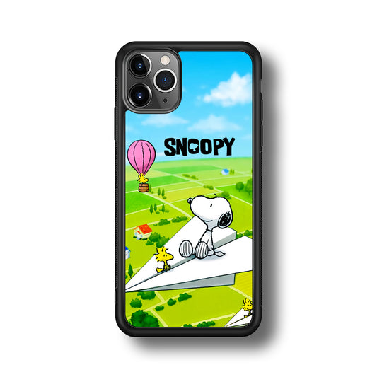 Snoopy Flying Moments With Woodstock iPhone 11 Pro Case