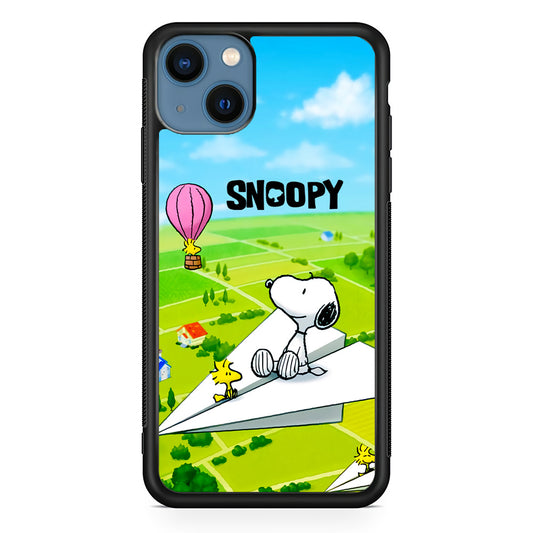 Snoopy Flying Moments With Woodstock iPhone 13 Case