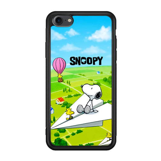 Snoopy Flying Moments With Woodstock iPhone 8 Case