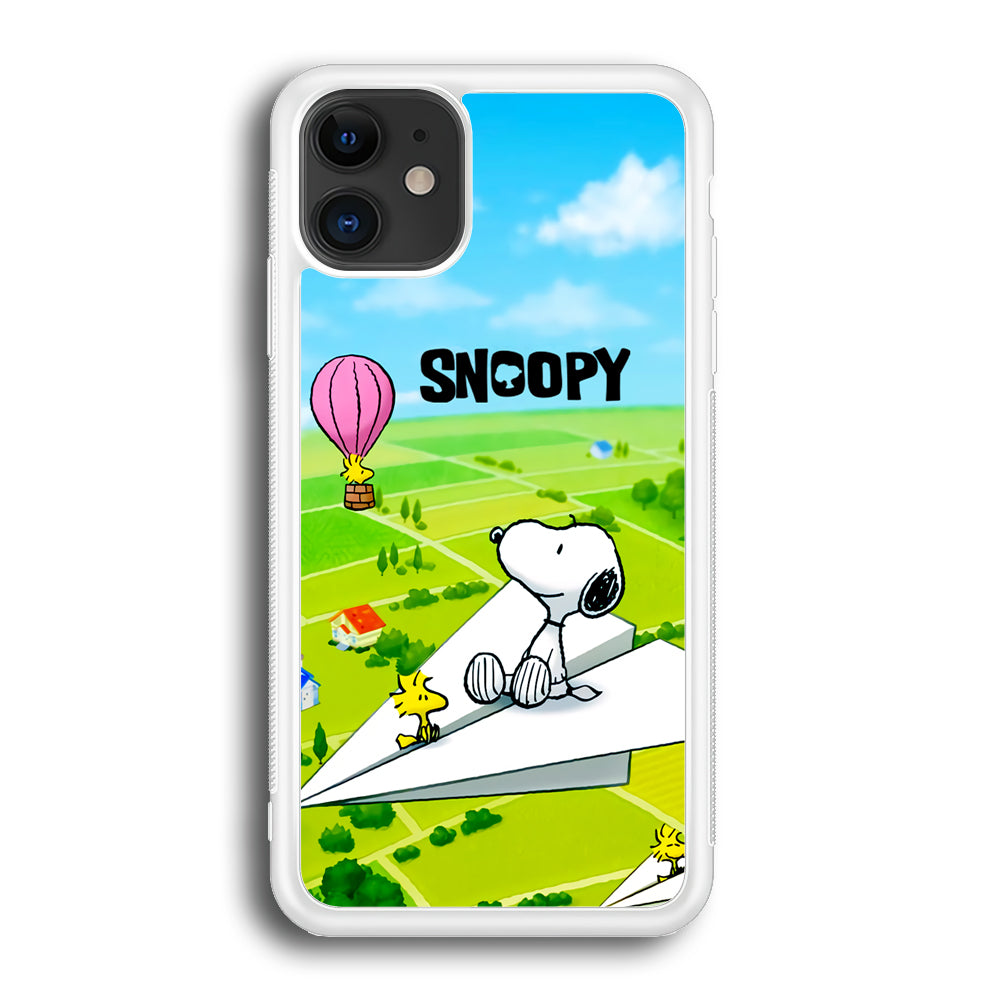 Snoopy Flying Moments With Woodstock iPhone 12 Case