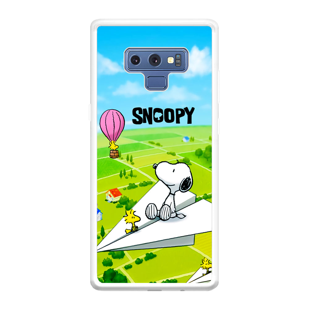 Snoopy Flying Moments With Woodstock Samsung Galaxy Note 9 Case